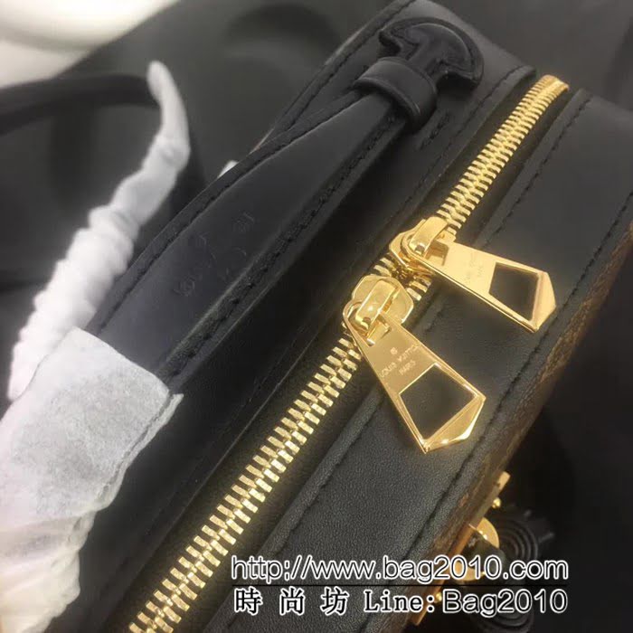 路易威登LV頂級原單M43555Monogram帆布搭配磨面小牛皮手袋 YDH1028